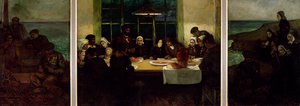 海の国、1898 作： Charles Cottet